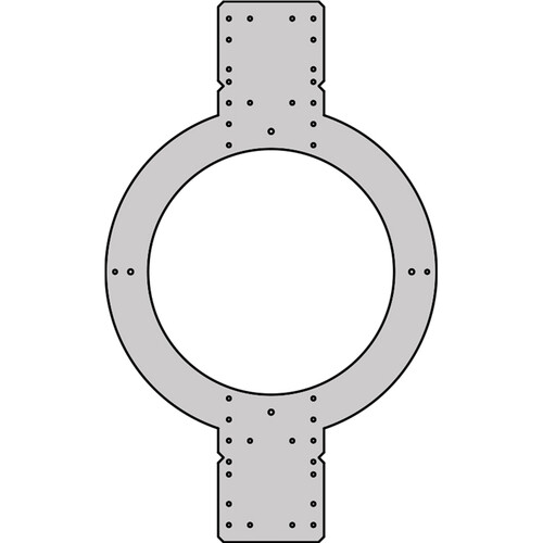 AtlasIED FC-8MR Replacement Construction/Mud Ring for 8" Premium Ceiling Speaker
