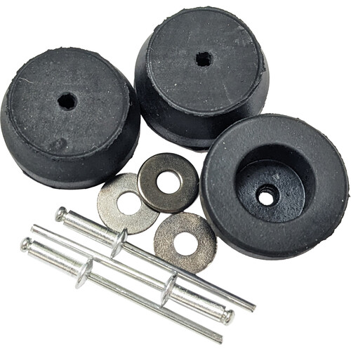 AtlasIED Foot Kit for MS Series Stands (3-Pack)