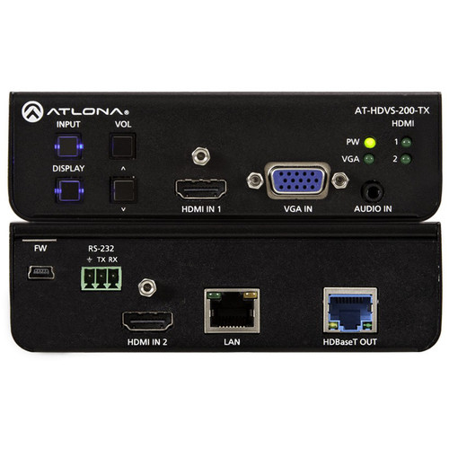 Atlona AT-HDVS-200-TX Three-Input HDMI/VGA to HDBaseT Switcher (PoE)