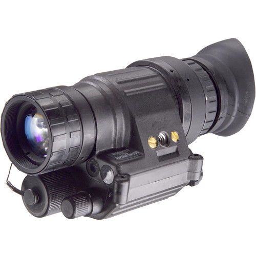 ATN PVS14/6015-WPT 3rd-Generation Multi-Purpose Night Vision Monocular with Headgear (White Phosphor, Matte Black)