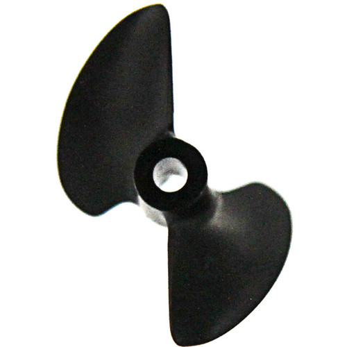 Atomik RC CNC Alloy Hop-Up Propeller for Barbwire 2 RC Boat (Black)