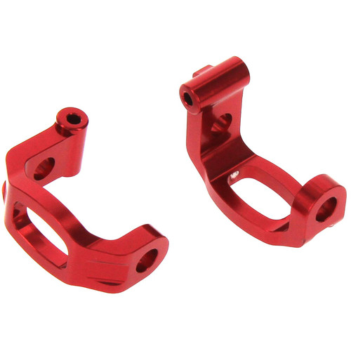 Atomik RC Alloy Caster Block Set (Red)