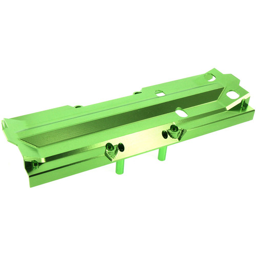 Atomik RC Traxxas X-Maxx Alloy Center Skid Plate (Green)