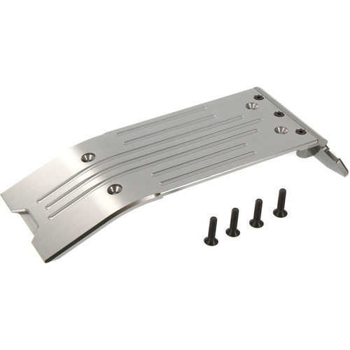Atomik RC Traxxas X-Maxx Alloy Rear Skid Plate (Gray)
