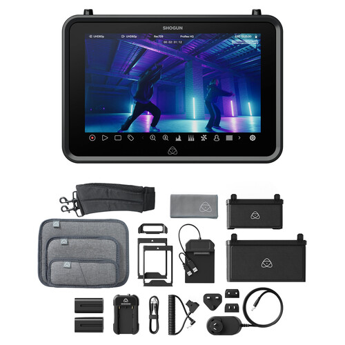 Atomos 7" Shogun Monitor-Recorder with Universal Accessory Kit