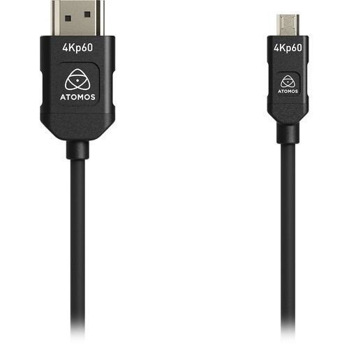 Atomos Mini-HDMI to HDMI Silicon Cable (1.5')