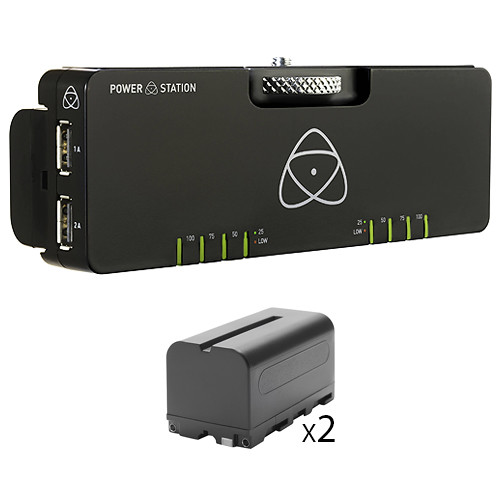Atomos Power Station Photo Kit with Two Additional Batteries