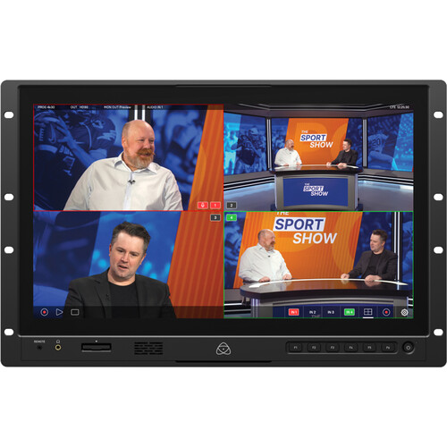 Atomos 19" Shogun AV-19 Rackmount 4K HDR Monitor-Recorder-Switcher