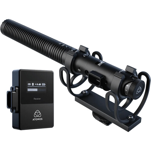 Atomos StudioSonic Wired/Wireless Supercardioid Shotgun Condenser Microphone