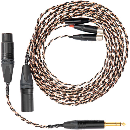 Audeze LCD5 Combo Cable - Balanced XLR and 1/4" TRS Stereo Plug