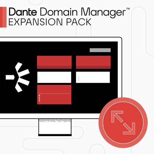 Audinate 50 Nodes + 10 Domains Expansion Pack