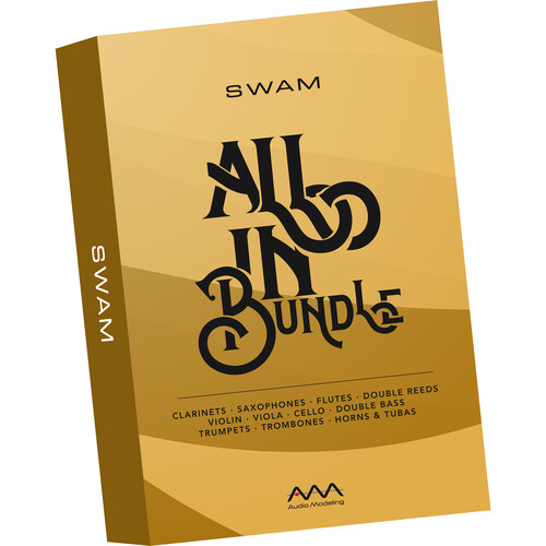 Audio Modeling SWAM All In Bundle Virtual Instrument Plug-Ins (Upgrade from Solo Brass & Woodwinds Bundle, Download)