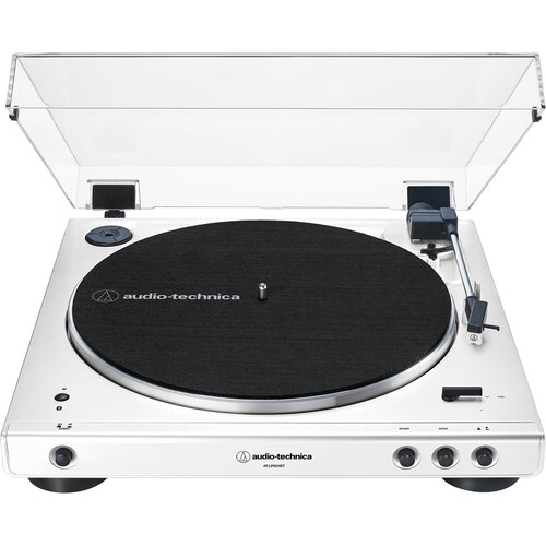 Audio-Technica AT-LP60XBT Stereo Turntable with Bluetooth (White)