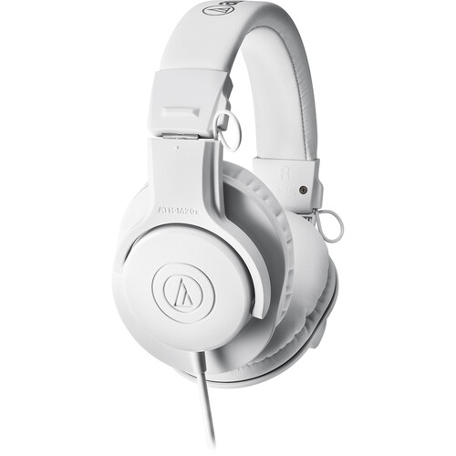 Audio-Technica ATH-M20x Closed-Back Monitor ATH-M20X WH B&H