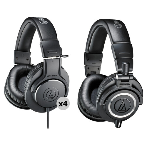 Audio-Technica ATH-M50x Monitor Kit with ATH-M20x Headphones