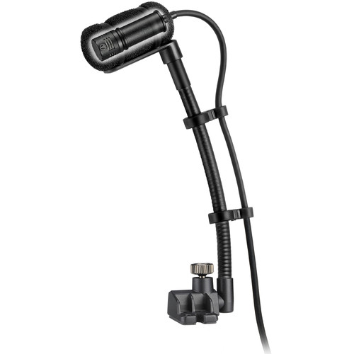 Audio-Technica Cardioid Condenser Instrument Microphone with Surface Mounting System (5" Gooseneck)