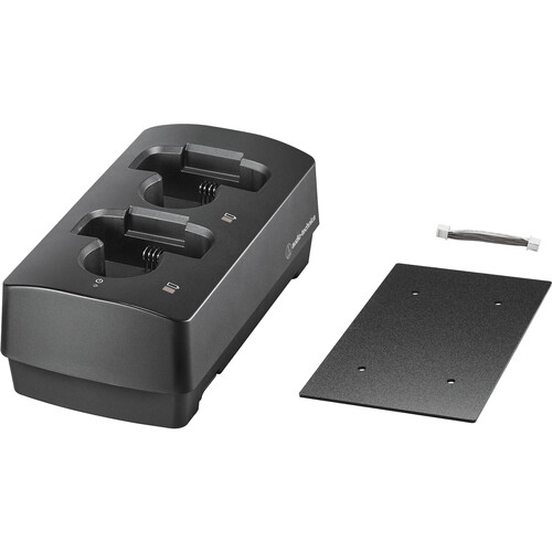 Audio-Technica ATW-CHG3AEXP Two-Bay Charge Station Bundle with ATW-CHG3A and AT8687 Link Kit