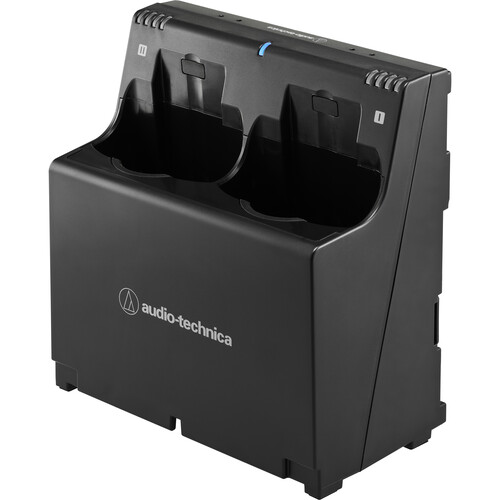 Audio-Technica ATW-CHG6AD Two-Bay Charging Station for ATW-DT3201 & ATW-DT3202 Transmitters (With Power Supply)