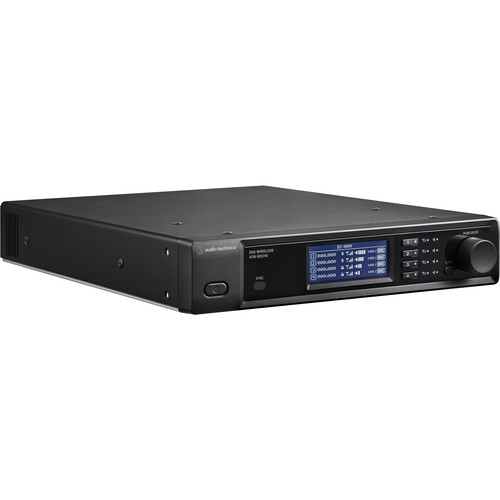 Audio-Technica ATW-DR3240DAN D50-Series Quad-Channel Digital Wireless Rackmount Receiver with Dante (DF2: 470 to 608 MHz)