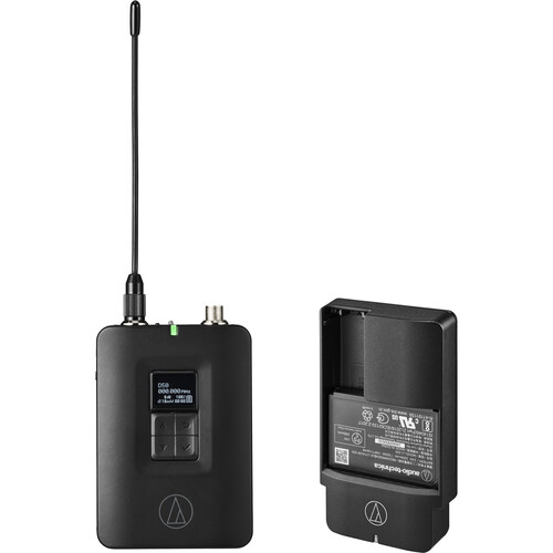 Audio-Technica ATW-DT3201 D50-Series Wireless Bodypack Transmitter with Charger (DF2: 470 to 608 MHz)