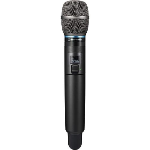 Audio-Technica ATW-DT3202 D50-Series Digital Wireless Handheld Microphone Transmitter with ATW-C3300 Capsule & Charger (DF2: 470 to 608 MHz)