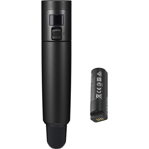 Audio-Technica ATW-DT3202 D50-Series Digital Wireless Handheld Microphone Transmitter without Mic Capsule (DF2: 470 to 608 MHz)
