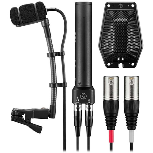 Audio-Technica BP350ST-UB MS Stereo Clip-On Cardioid BP350ST-UB