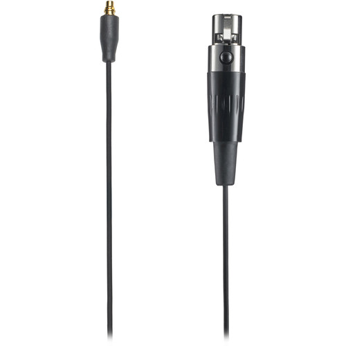 Audio-Technica BPCB-CT4 Detachable Cable with TA4F Connector for Shure Wireless Systems (Black)