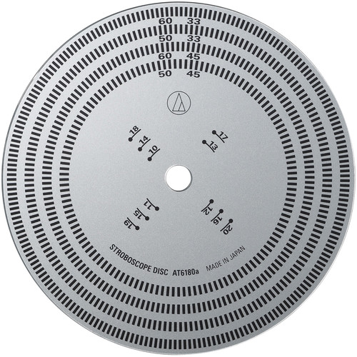 Audio-Technica AT6180a Stroboscope Disc