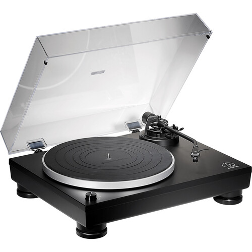 Audio-Technica AT-LP5X Fully Manual Direct-Drive Analog Turntable Kit (Matte Black, Pair)