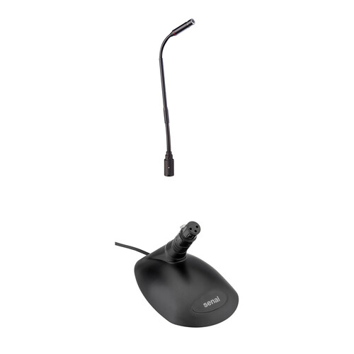 Audio-Technica PRO-49Q Cardioid Condenser Quick-Mount Gooseneck Microphone Value Kit with Desktop Base (13")