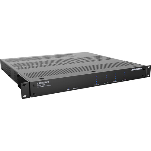 AudioControl Architect P800 8-Channel High-Power Multi-Zone Amplifier (1U)
