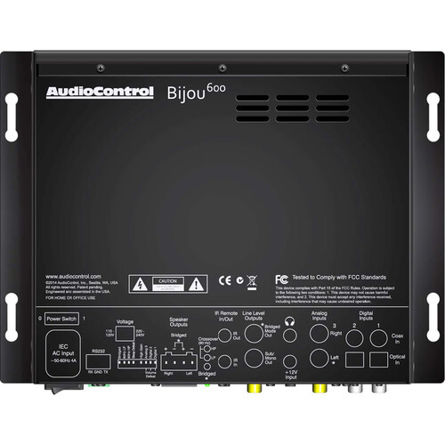 AudioControl RM-211 Rackmount Kit for BIJOU 600 (Rail Mount)