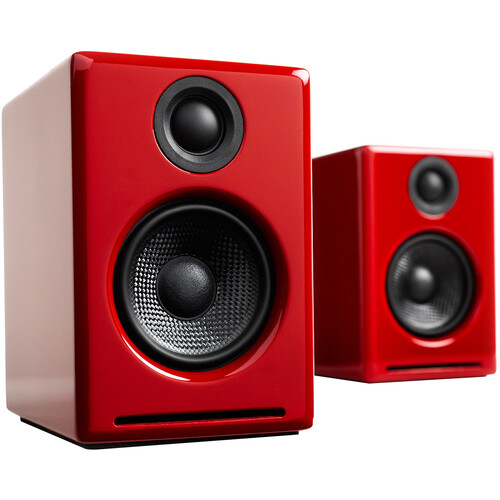 Audioengine A2+ Next Gen Wireless Bluetooth A2+BT-US-RED-V2 B&H