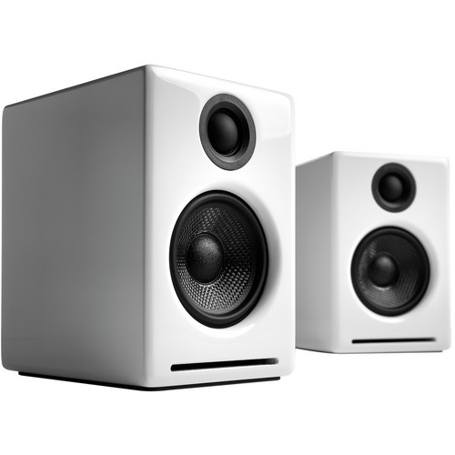Audioengine A2+ 2.75" Powered Desktop Speakers (White)