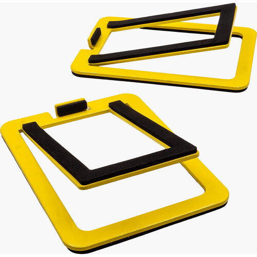 Audioengine DS1M Desktop Speaker Stands (Limoncello Yellow, Pair, Color of the Year Edition)
