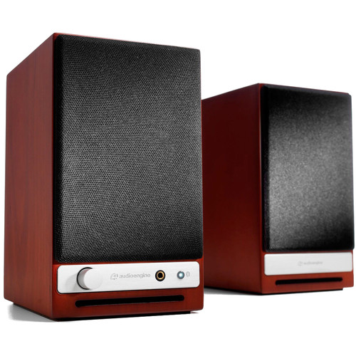 Audioengine HD3 Bluetooth Speaker System (Cherry, Pair)