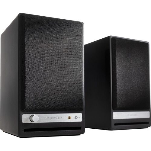 Audioengine HD4 Bluetooth Speaker System (v2, Satin Black, Pair)