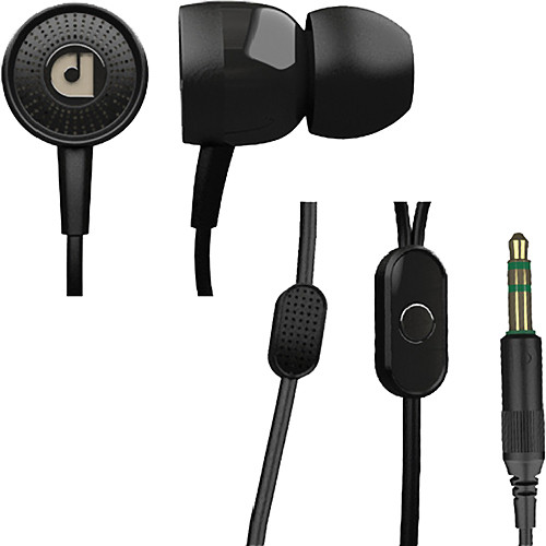 Audiofly AF45 In-Ear Headphones with Clear-Talk Mic (Stout Black)
