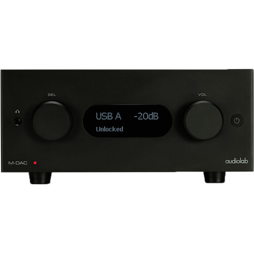 Audiolab Digital Audio Converter / Pre-Amplifier (Black Finish)