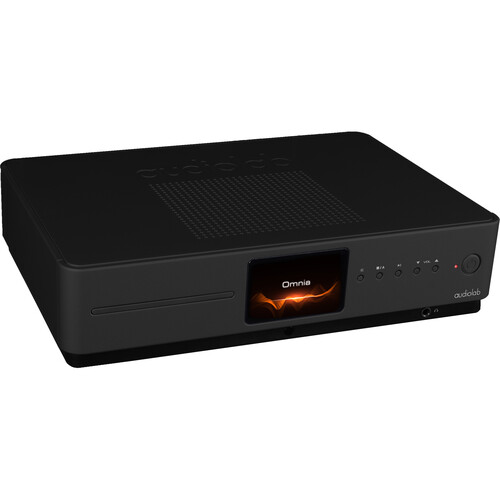 Audiolab Omnia Stereo 100W Network Amplifier and CD Player (Black)