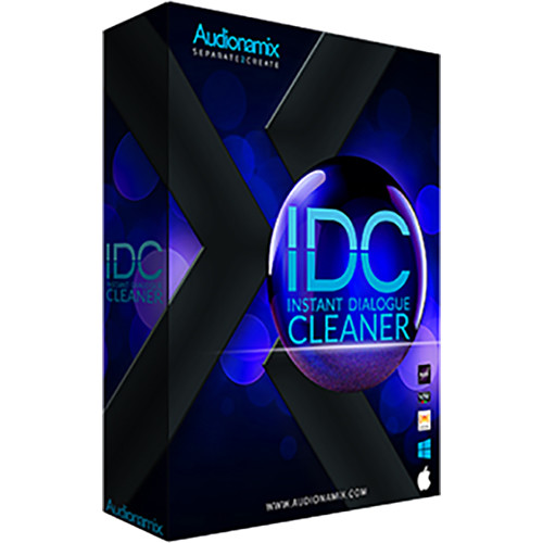 AUDIONAMIX IDC Instant Dialogue Cleaner - Speech De-Noising Software for Pro Audio Applications (Download)