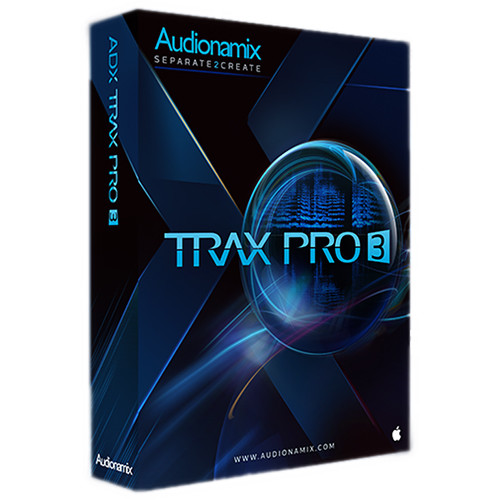 AUDIONAMIX TRAX 3 SP Pro - Automated Speech Separation Software for Audio and Post Production (Download)