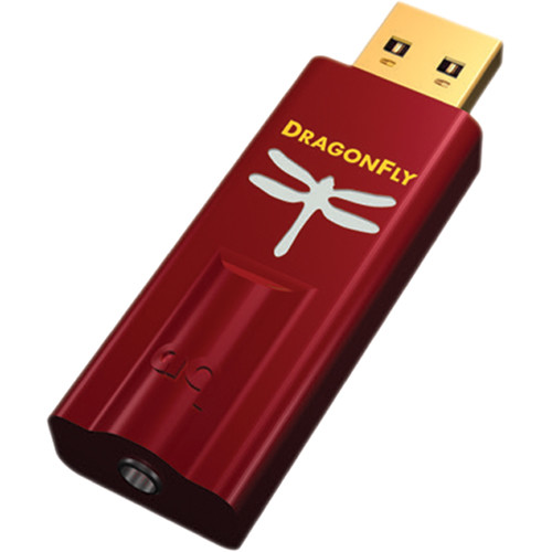AudioQuest DragonFly Red - USB DAC + Preamp + DRAGONFLYRED B&H