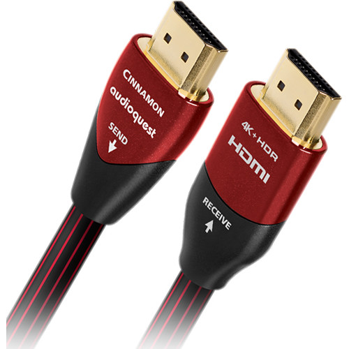 AudioQuest Cinnamon Standard-Speed HDMI Cable with Ethernet (41')