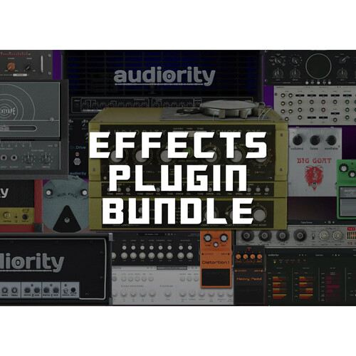 audiority Effects Plug-In Bundle with All Effect Plug-Ins (Download)