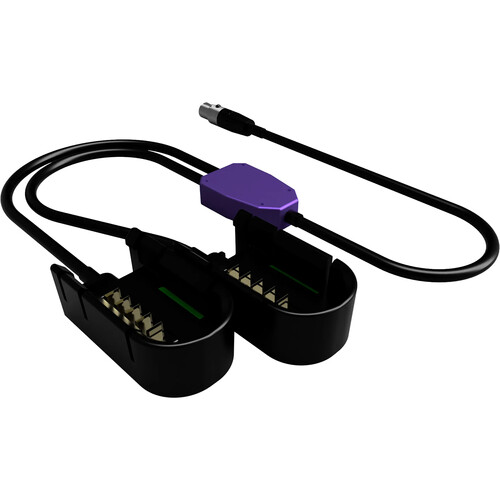 AUDIOROOT DYAD Power Combining Cable with Two Battery Cups and TA4F Connector (Without Telemetry)