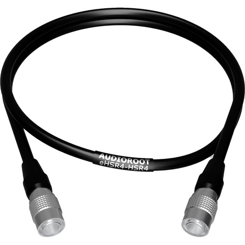 AUDIOROOT 4-Pin Hirose Male to 4-Pin Hirose Male Power Cable