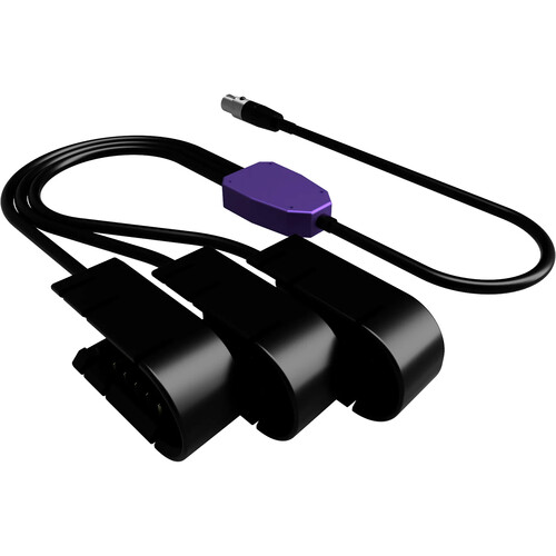 AUDIOROOT TRIAD Power Combining Cable with Three Battery Cups and TA4F Connector (Without Telemetry)