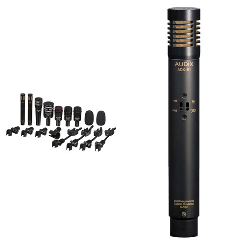 Audix DP7 Plus Professional 8-Piece Drum Microphone Kit